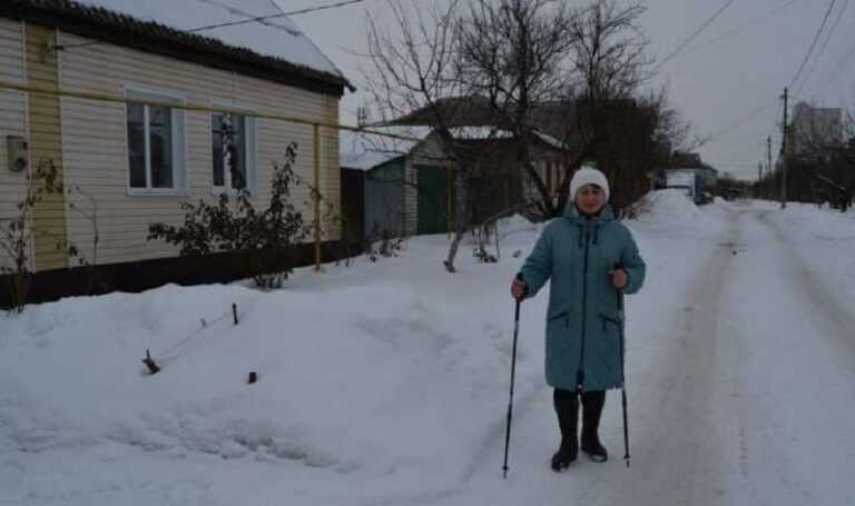 Foreigners admire the Voronezh pensioner who rescued a husky from icy water