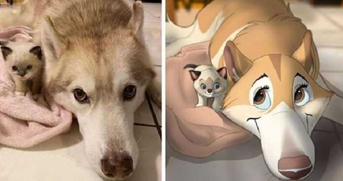 15 Animals Turned Into Disney Characters That Increased Their Cuteness to a Dangerous Level