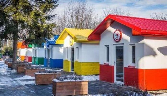 A veterinarian from Poland built a chic village for dogs